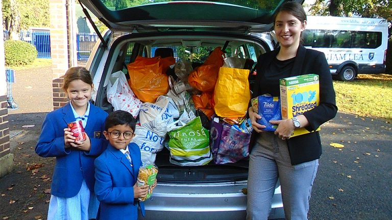 Laleham Lea pupils support Purley Food Hub - CISC - Catholic ...